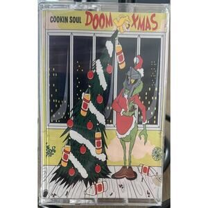 MF Doom Cookin Soul Doom Xmas Cassette Tape RARE HipHop Christmas Album Sealed.